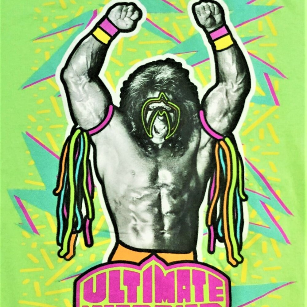 Ultimate Warrior WWE Tee Shirt NEW IN BAG